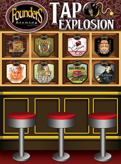 Founders Tap Explosion